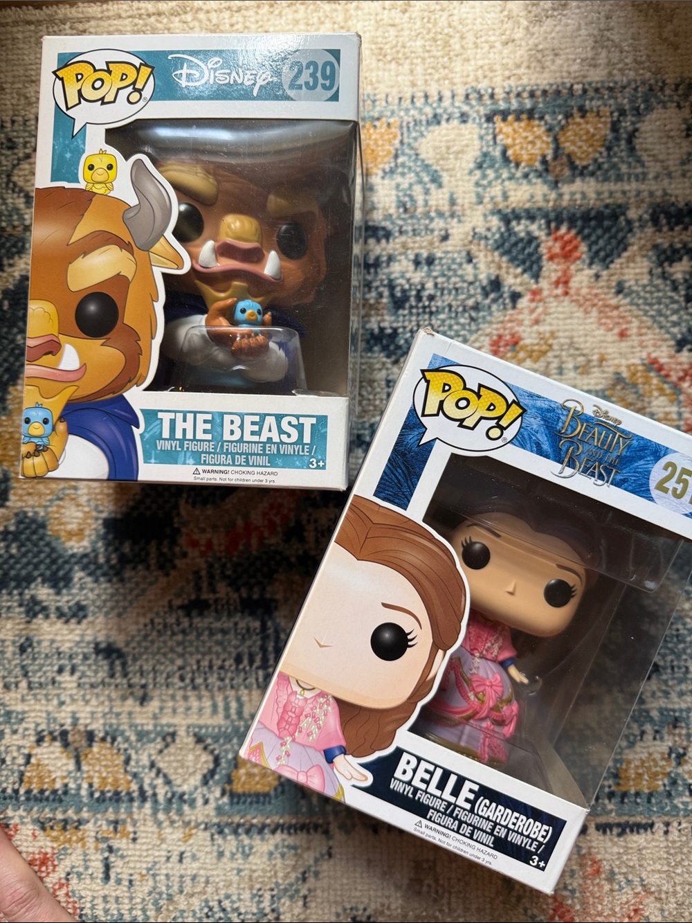 Funko Disney The Beast 239 & Belle 251